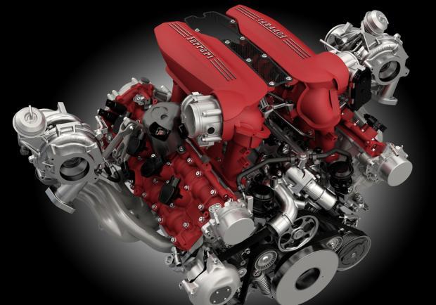 Ferrari 488 GTB motore