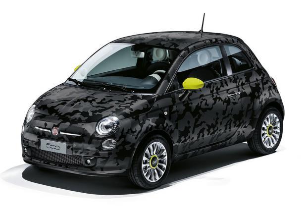 Fiat 500 Camouflage