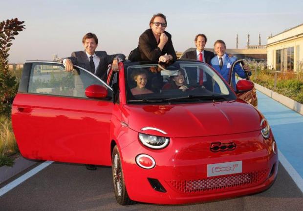 Fiat 500 elettrica (RED) Bono Vox