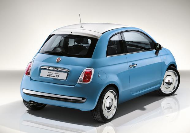 Fiat 500 Vintage '57 tre quarti posteriore