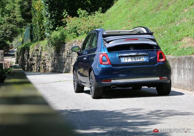 Fiat 500C Collezione lunotto vetro