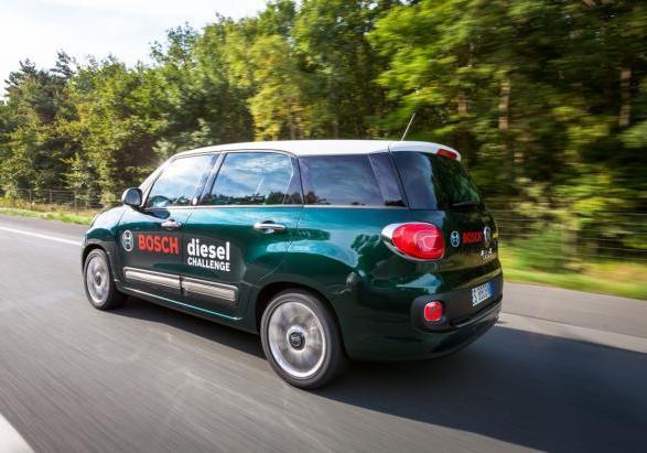 Fiat 500L Living supera la Bosch "Diesel Challenge"