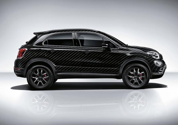 Fiat 500X Black Tie profilo