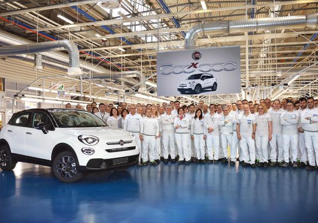 Fiat 500X, è nato l'esemplare numero 500.000