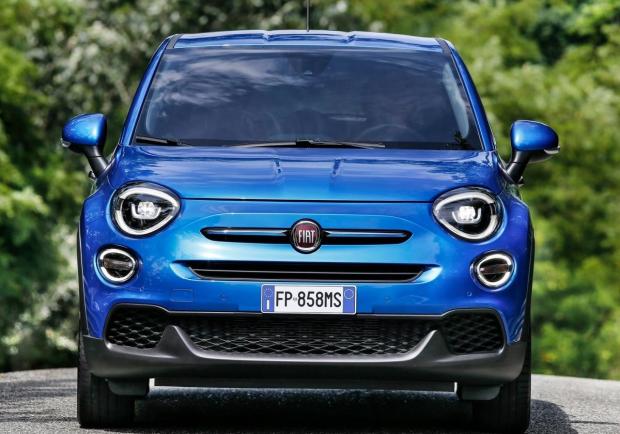 Fiat 500X restyling frontale