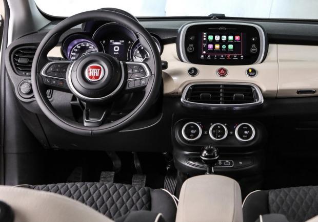 Fiat 500X restyling interni