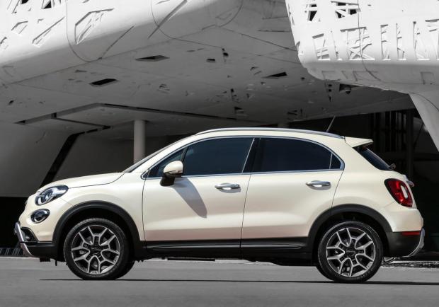 Fiat 500X restyling profilo