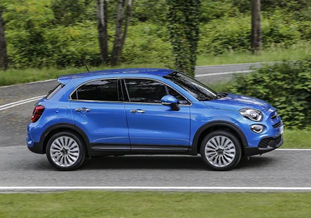 Fiat 500X Urban 2018 profilo