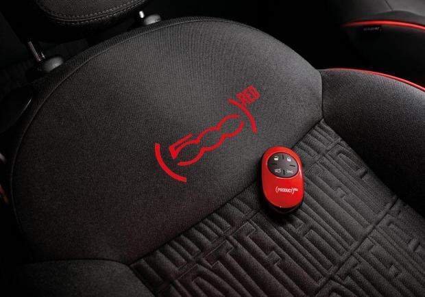 Fiat Nuova 500 (RED) cover chiave rossa
