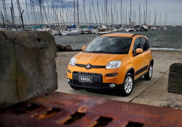 Fiat Panda terza generazione arancione