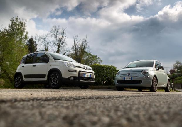 Fiat Panda e 500 Hybrid foto