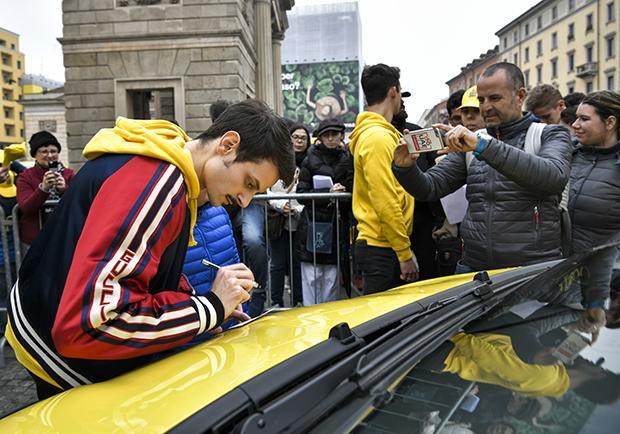 Fiat Panda e Fabio Rovazzi, Pandemonio a Milano 04