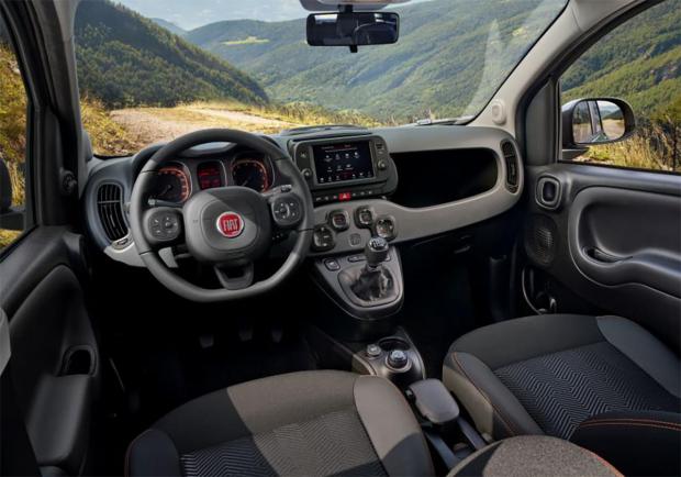 Fiat Panda Garmin interni