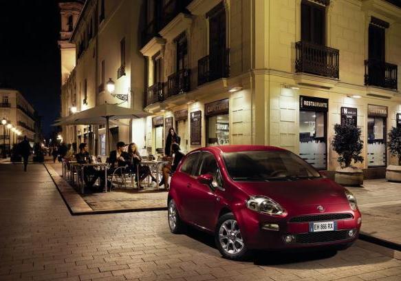 Fiat Punto 2013 anteriore