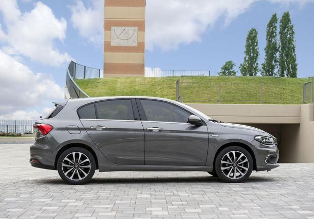 Fiat Tipo 5 porte 2018 profilo