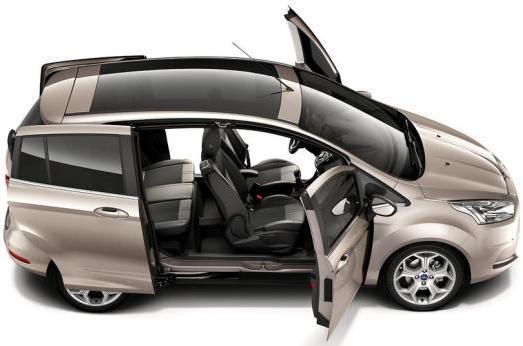 Ford B-Max apertura Easy Door Access