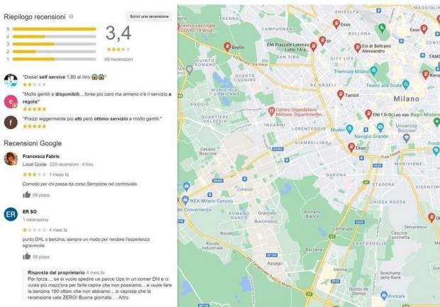 Foto Mappa Google e recensioni