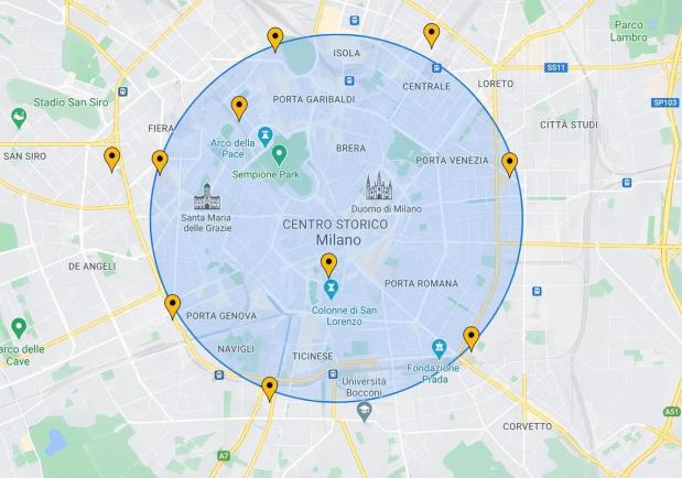 Google maps intelligente