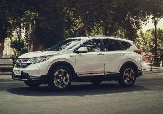 Honda CRV Hybrid laterale