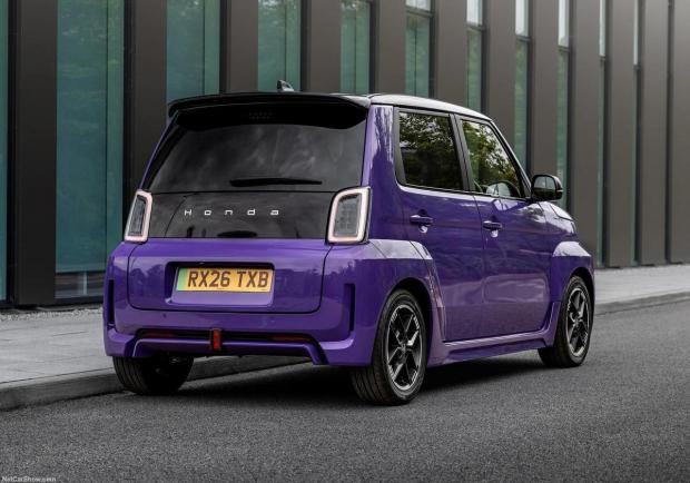 Honda Super-N - posteriore