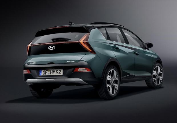 Hyundai Bayon posteriore
