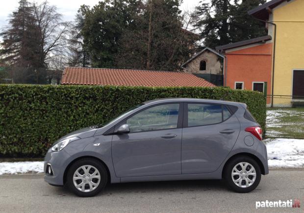 Hyundai i10 Econext GPL profilo