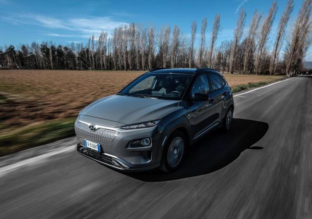 Hyundai Kona Electric 2020 più autonomia