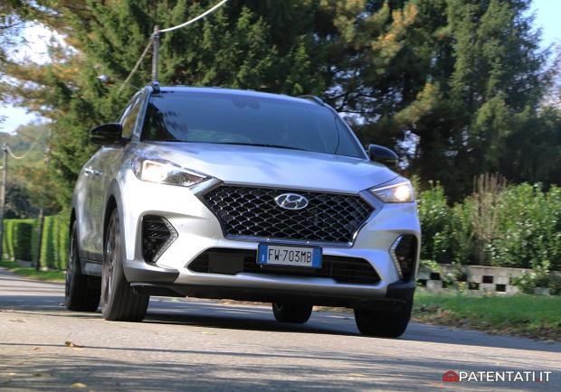 Hyundai Tucson 1.6 CRDi ibrida diesel N Line test