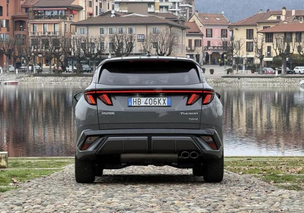 Hyundai Tucson HEV 239CV N Line posteriore