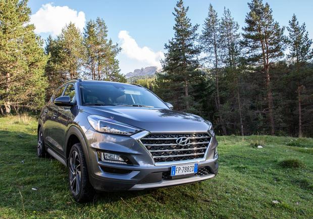 Hyundai Tucson restyling 2018 anteriore