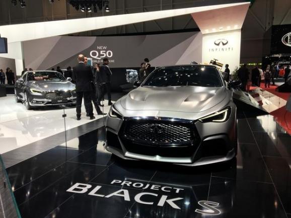 Infiniti Project Black S al Salone di Ginevra 2017