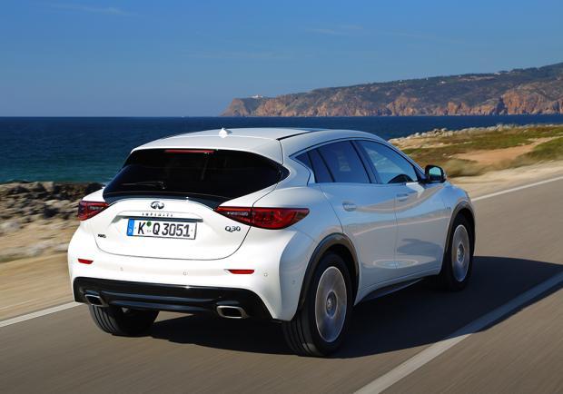 Infiniti Q30 tre quarti posteriore