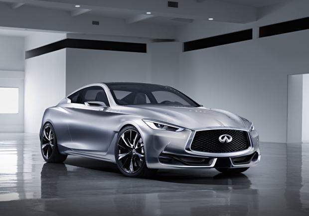 Infiniti Q60 Concept, la prima immagine ufficiale