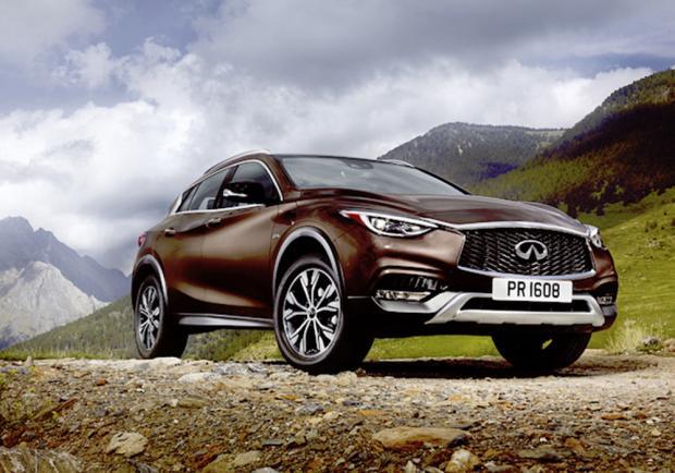 Infiniti QX30 prezzi di listino ufficiali e gli optional