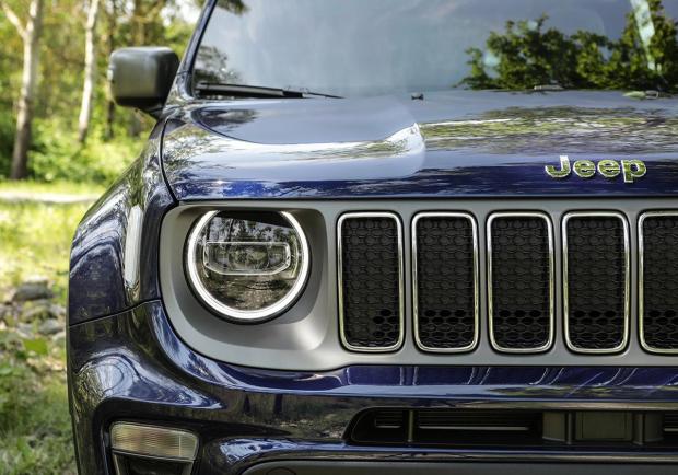 Jeep Renegade restyling 2019 fari a Led