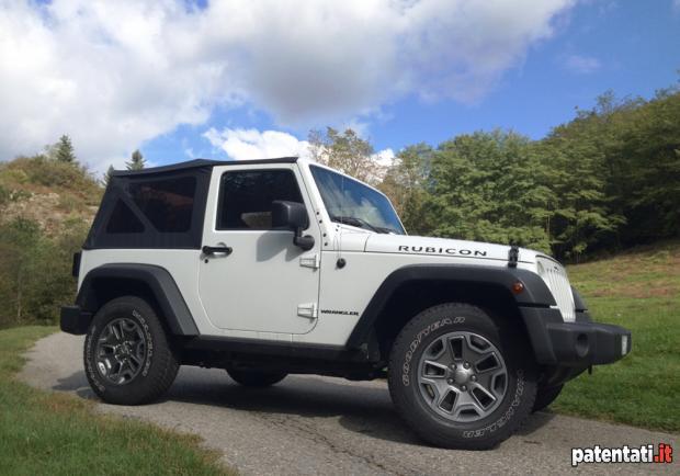 Jeep Wrangler Rubicon 3.6 V6 profilo