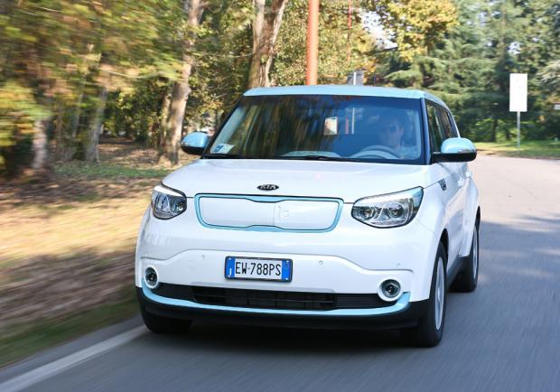 Kia Soul ECO-electric anteriore