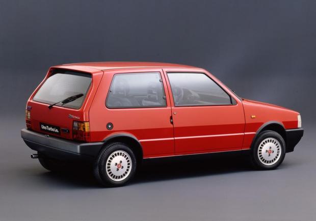 La Fiat Uno Turbo 1985 immagine