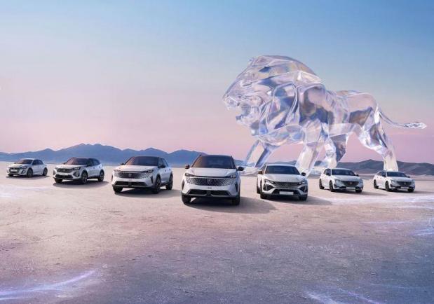 La gamma elettrica Peugeot