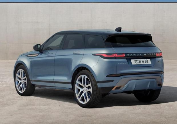 Land Rover Range Rover Evoque tre quarti posteriore