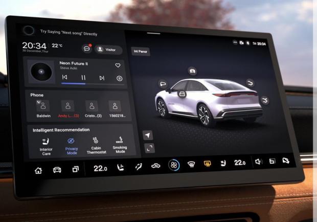 Mazda6e infotainment