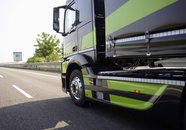 Mercedes-Benz Actros dettaglio cabina