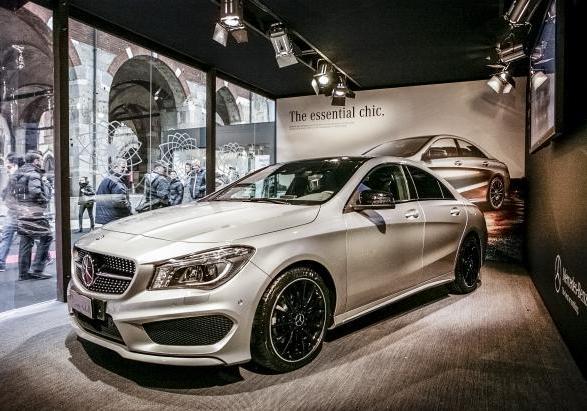 Mercedes CLA Edition 1 tre quarti anteriore