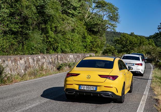 Mercedes CLA foto posteriore