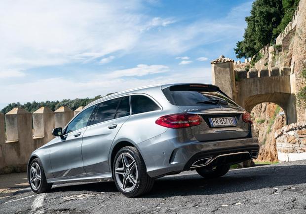 Mercedes Classe C SW restyling 2018 posteriore