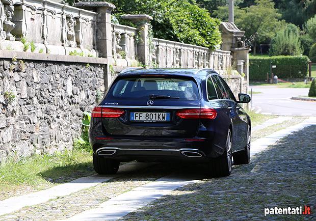 Mercedes Classe E 220 d SW su strada