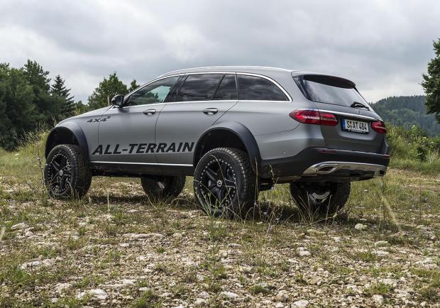 Mercedes Classe E All-Terrain 4x4 al quadrato