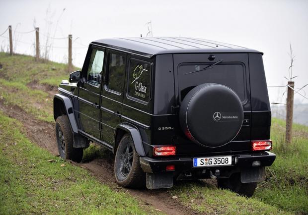 Mercedes Classe G test off-road