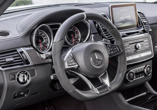 Mercedes GLE Coupé AMG prime impressioni interni