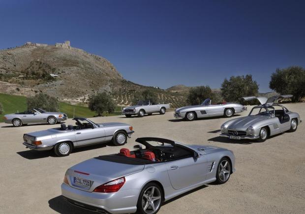 Mercedes SL storia foto